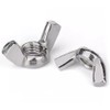 M6 Wing Nuts,Stainless Steel 18-8(304) Wing Nuts, 20Pcs-Pack