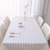 Tablecloth, PVC Oil Proof Dining Kitchen Tablecloth End Table Cloth