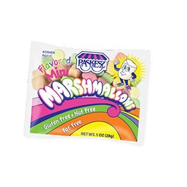 Paskesz Flavored Mini Marshmallows 1 Oz. Bag (Pack of 12)