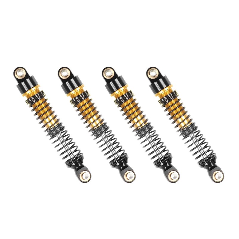 LAFEINA 4PCS Aluminum Threaded Shock Absorber Oil Damper for 1/12