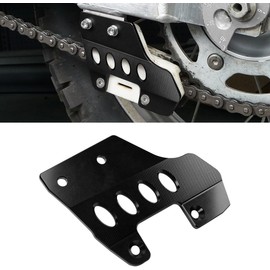 OICCTBF Rear Chain Guide Slider Guard for Honda XR650L 1993-2023,Billet Aluminum Motorcycle Chain Strengthener Protector Protection Replacement (Black)