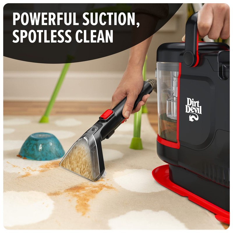 Dirt Devil Portable Spot Cleaner Machine for Carpet and Upholstery,