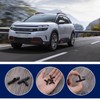 ECSiNG Pack of 10 T-shape car windscreen wipers, splash hose