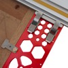 340mm Track Saw Square, Red Right Angle Circular Saw Guide