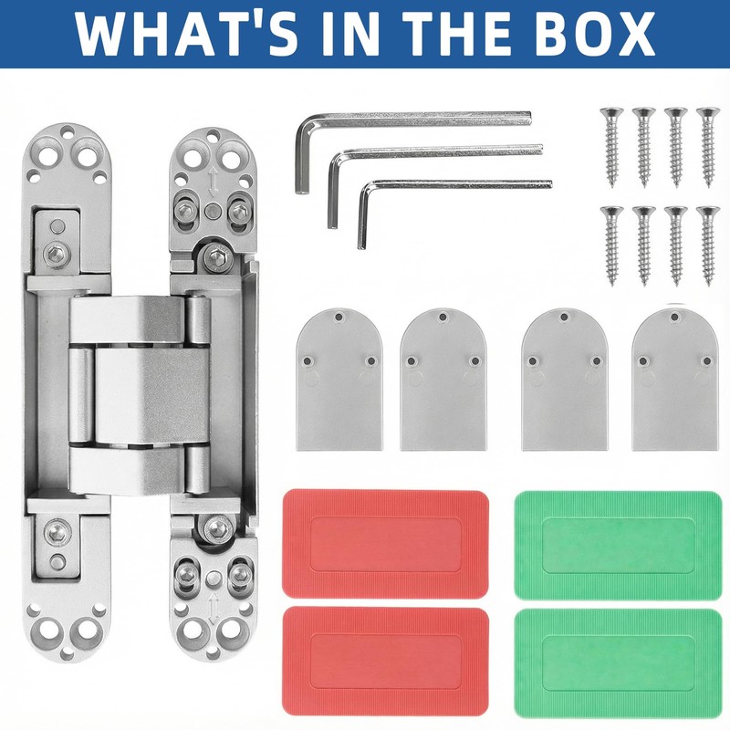 TamBee Outswing Hidden Door Hinges for Secret Door Secret Door