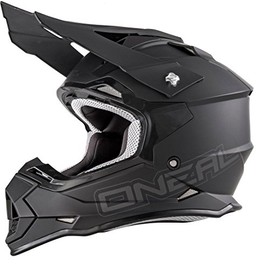 O'Neal 2 Series RL Motocross Enduro MTB Helmet Flat Black 2018 Oneal, black, xl