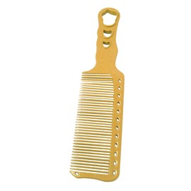 Baluue Hair Cutting Comb Lightweight Resin Hair Shearing Tool for Men and Women Salon Accessory and Trimming Yellow