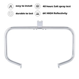 Kinglemc Crash Bar Engine Guard Highway Freeway Bar for Kawasaki Vulcan 1500 VN1500 VN1500D VN1500E VN1500N Classic