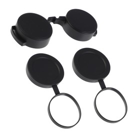 Milisten Monocular Lens Cap Binocular s Objective Cap 3PCS Objective Cover Rubber Eyepiece Protector for Monocular Binoculars Cap Binoculares para Niños Lens Covers Objective