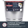 Behrens 1214GS Galvanized Steel Utility Pail, 14-Quart