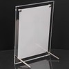 A5 Clear Acrylic Photo Frame, Clear Picture Frame, Wall Mounting,
