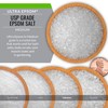 SaltWorks Ultra Epsom Premium Bath Salt, Medium Grain, 2 Pound