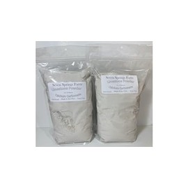 Seven Springs Farm Pulverized Limestone Powder 10 Micron - Very Fine Calcium Carbonate Rock Dust - Ag Garden Lime Soil Amendment Supplement (8 Pound)