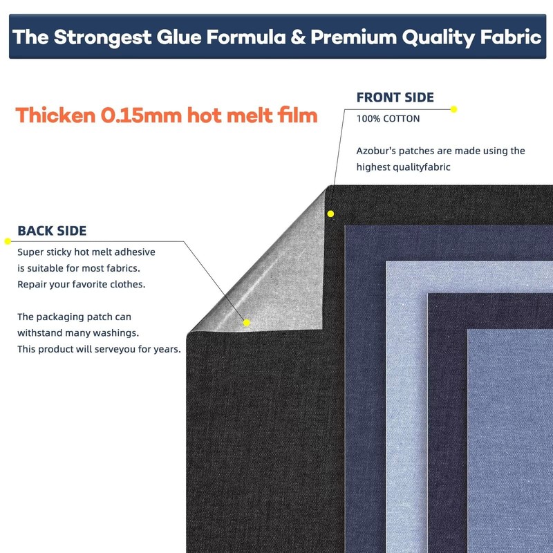Extra Large Patches for Jeans, Extra Large Iron on Patches