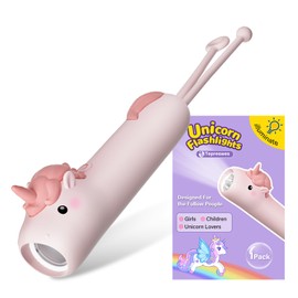 ZKLiLi Children's Torch, for Boys and Girls, Animal Toy, 3-12 Years Baby Toddler Toy, Birthday Boys and Girls Gifts, Animal Toddler Torch (Unicorn)