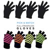 8 Pairs Kids 2 in 1 Full & Fingerless Magic