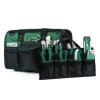 Masterforce 18" Large Mouth Tool Bag Removable Wall Adjustable Strap