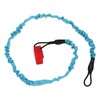 2Pcs Kayak Paddle Leash Nylon Rubber Corrosion Resistant Stretchable Anti