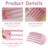 6 PCS Wind Shaping Styling Combs For Fluffy Bangs,Volume Hair