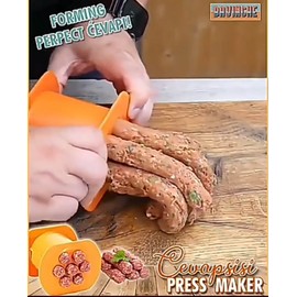 Unbranded Maquina de Hacer Salchichas Chorizo Molde de Carne Relleno Herramienta de Cocina