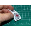 Washington State Cougars GRAY *DIECUT DECALS ONLY* Football Gumball Helmets