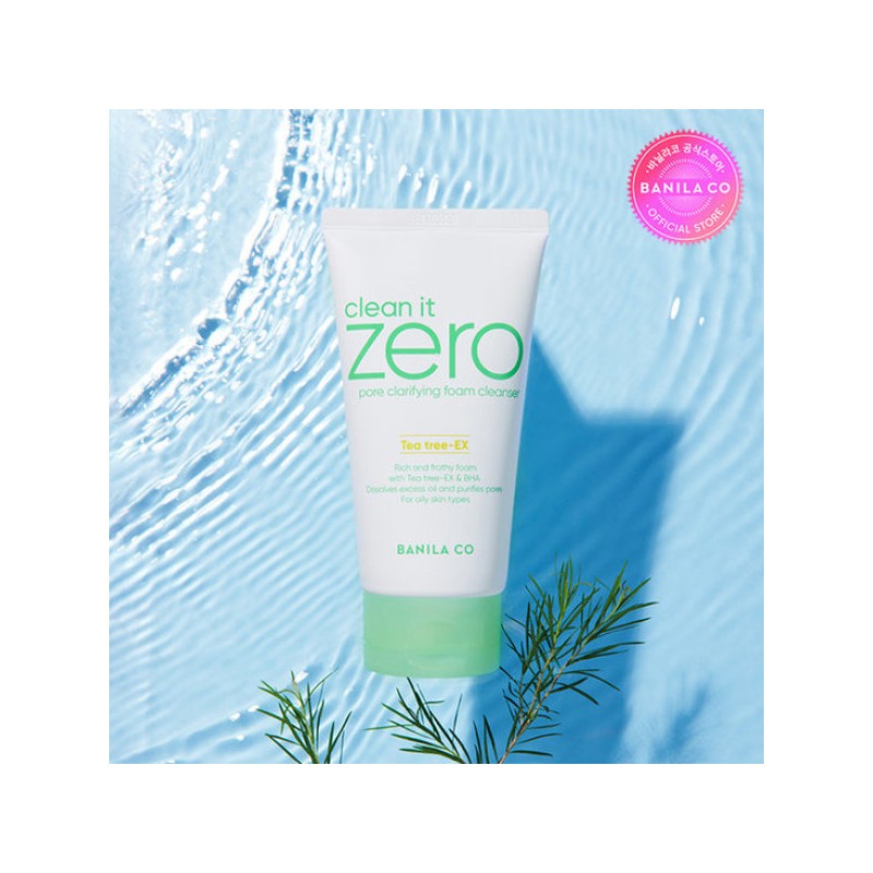 Banila Co. 더블5%쿠폰바닐라코 클린잇제로 포어 클래리파잉 폼클렌저 150ml Double 5%