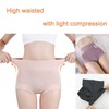 woooyea High Waisted Briefs Full Coverage Cotton Underwear 4 Assorted
