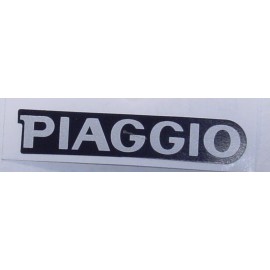 Piaggio (Original OE) 5743990095 OEM "Piaggio" Name Plate Emblem Gray Piaggio BV500 Fly 150 Typhoon 50