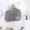 Neceser de Viaje con Ganchos, Bolsa de Maquillaje Impermeable para