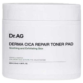 Dr. Age Derma Cica Repair Toner Pad, 60 sheets, 120ml, 1 unit / 닥터에이지 더마 시카 리페어 토너패드, 60매입, 120ml, 1개