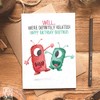 Funny Brother Birthday card, Happy Birthday Brother, Cute crazy monsters,