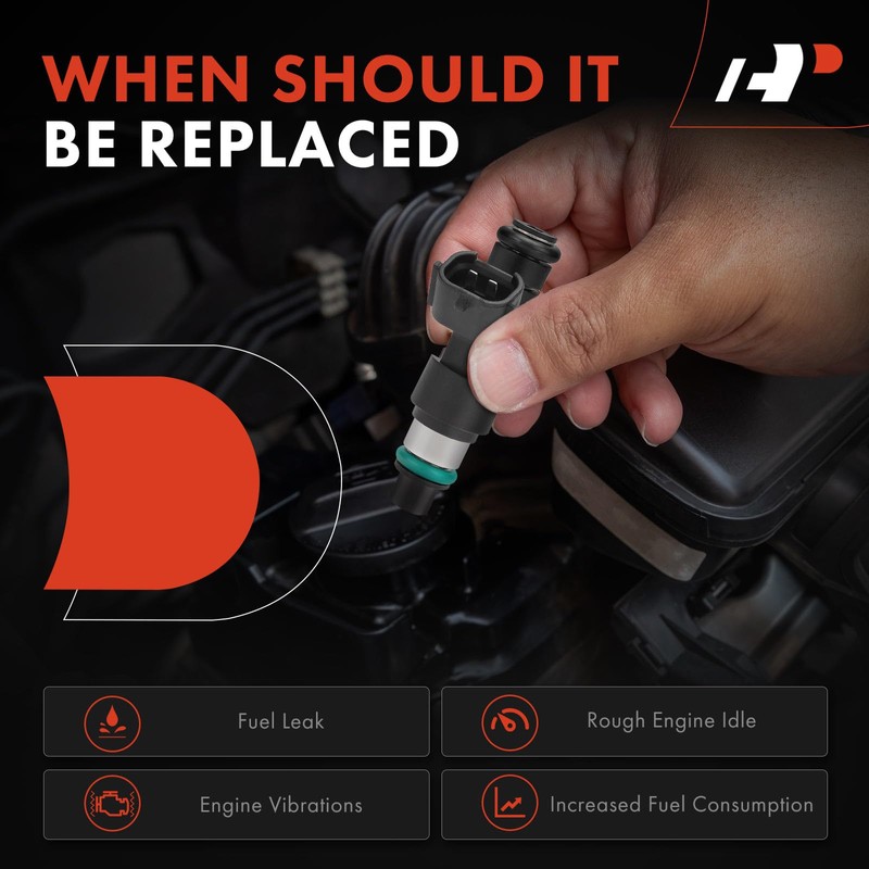 A-Premium 12 Holes Set of 6 Fuel Injectors Compatible with