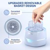 Ultrasonic Retention Cleaner,45kHzRetainer Cleaner Machine for Denture, Mouth Guard, Night