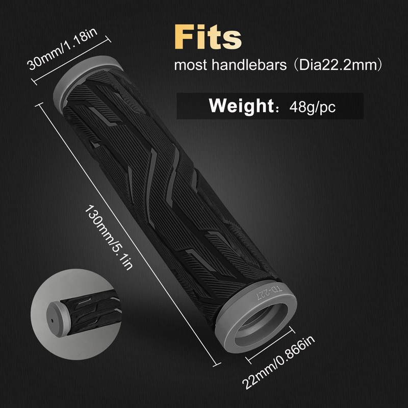 FITTOO Bike Grip, Hand Grip, Bicycle Handle Bar Grips with
