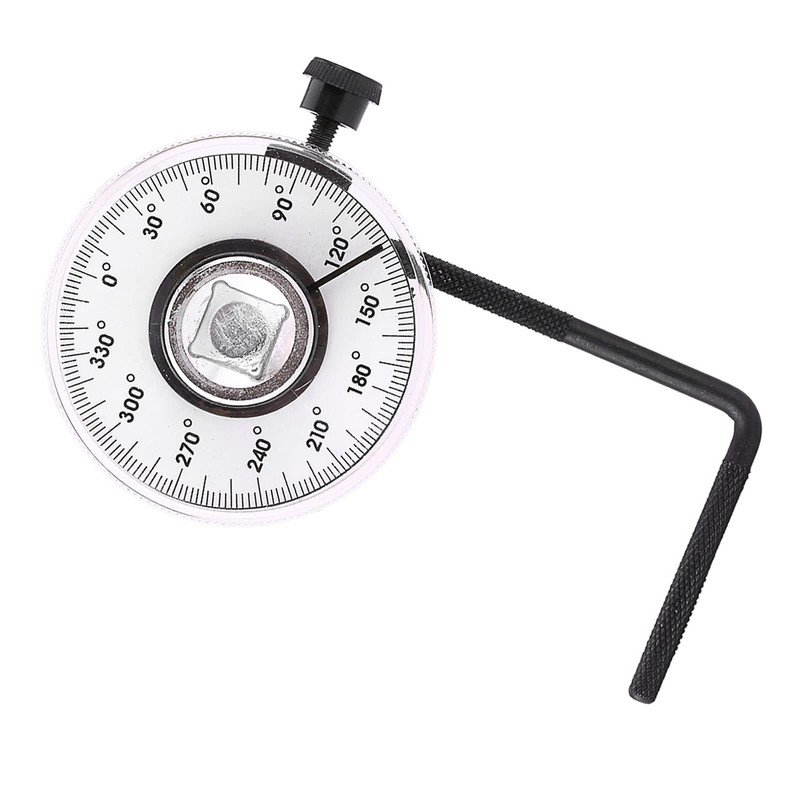 Gradenboog Auto, 3/8 Angle Gauge, Adjustable Angle Torque Meter, 1/2