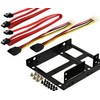 Rhombutech® Mounting Frame for 2 x 2.5 Inch Hard Drives