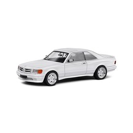 1:43 Mercedes Sec 560 AMG WIDEBODY Classic White 1990