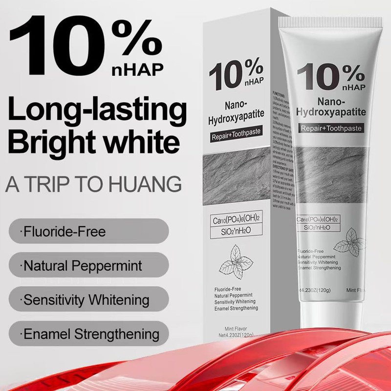 Fluorine-Free Toothpaste with Natural Mint for Enamel Care