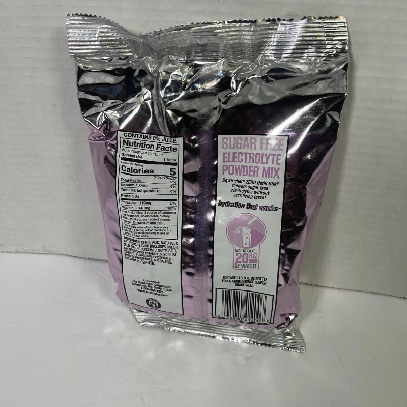 Sqwincher ZERO Qwik Stik – Strawberry Lem