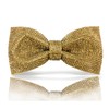Gold Rhinestones Bow Tie for men women | Pre-tied Bow
