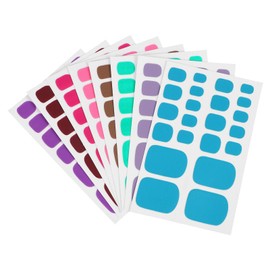 TOVINANNA Manicure Accessory Toe Nail Stickers Nail Art Patches Long Lasting for Women