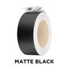 EZAUTO WRAP 2 inches x 75 Feet Matte Black 3M