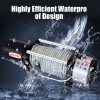 4000LB Electric Winch with Wireless Remote | Off-Road Recovery Winch