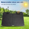 KEPEAK 80W Mono Solar Panel Trickle Battery Charger Kit Maintainer