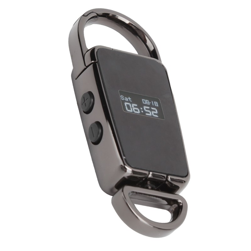 S23 Black Mini Key Ring Shape USB Flash Drive MP3