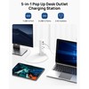2 Inch Pop Up Outlet for Countertop,Power Grommet 2-inch Desk