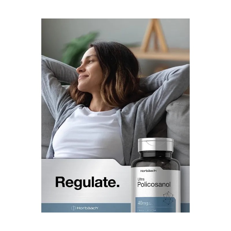 Horbach Policosanol 40 mg 200 cápsulas