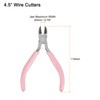 sourcing map Wire Cutter 4.5 Inch Diagonal Cutting Side Precision