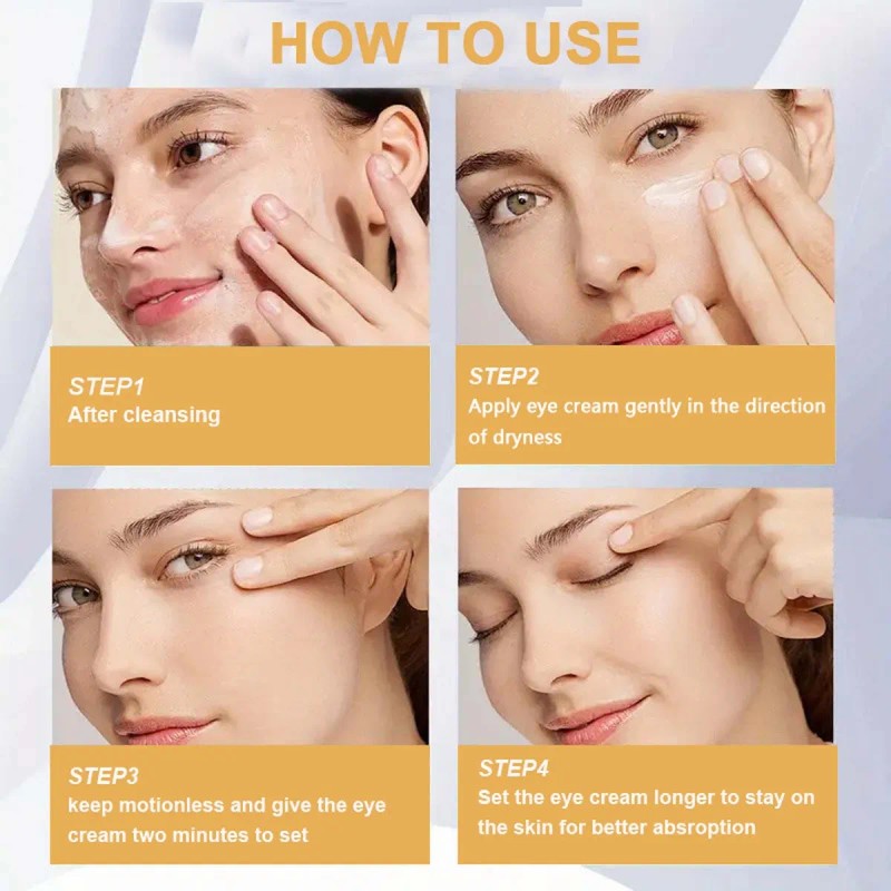 L Crema Hidratante Hidratante Para Ojos Con Jengibre Y Cúrcu