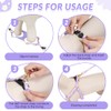 Lukovee Puppy Harness and Leash Set, No Pull Lightweight Soft